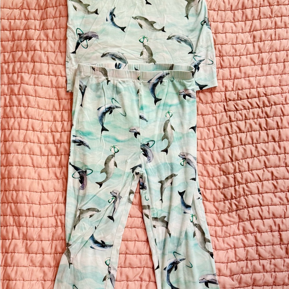 Posh Peanut Dolphin Pajama Set